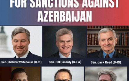 Bicameral, Bipartisan Letter Calls for Sanctions Against Azerbaijan