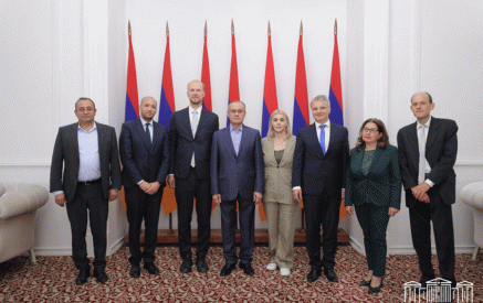 Members of NA Armenia Faction meet with representatives of Venice Commission, OSCE/ODIHR and Head of Council of Europe Office Martina Schmidt