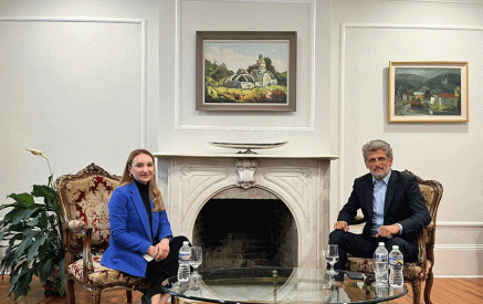 Lilit Makunts and Garo Paylan discussed issues related to the security situation around Armenia and Nagorno Karabakh