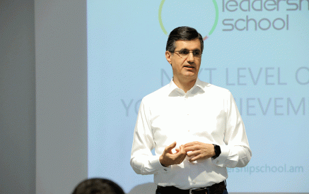 Ucom’s Director General Ralph Yirikian Delivered a Special Lecture at “Leadership School”