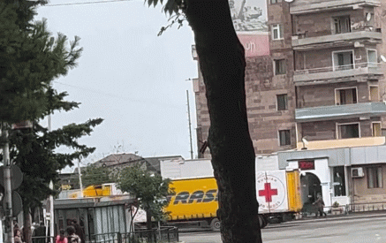 Humanitarian aid from Russia reaches Stepanakert