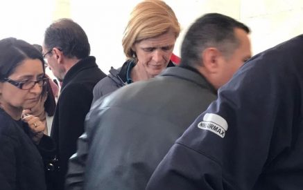 Samantha Power was in Goris; the goal is to assess humanitarian disaster needs