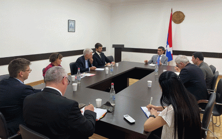 Foreign Minister of the Republic of Artsakh Has Received the Delegation Headed by Baroness Caroline Cox