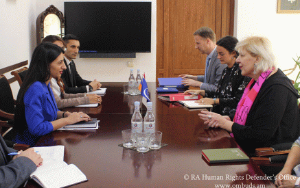 Anahit Manasyan hosted Dunja Mijatović: issues on the protection of the rights of forcibly displaced persons were discussed
