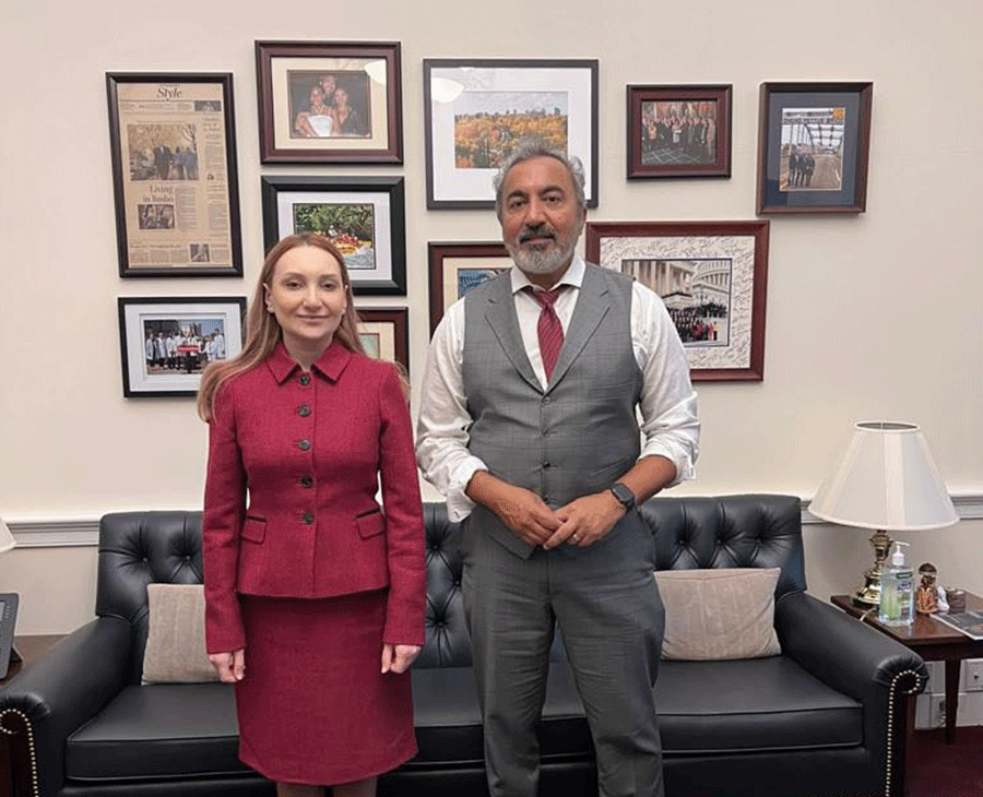Ambassador Makunts had a meeting with Congressman Ami Bera