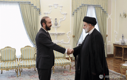 Ararat Mirzoyan and Ebrahim Raisi also discussed regional and international security issues