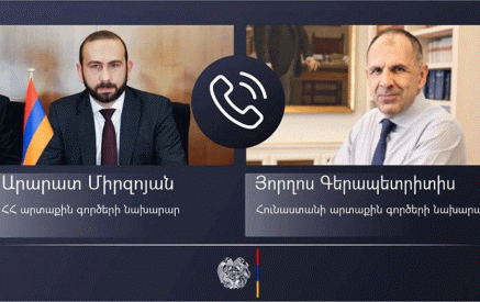 Mirzoyan briefed his counterpart on the humanitarian challenges created after the forced displacement of more than 100,000 Armenians from Nagorno-Karabakh