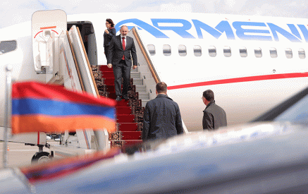 Nikol Pashinyan leaves for Strasbourg on a working visit