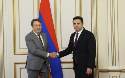 Alen Simonyan to newly appointed Ambassador of Belgium: Opening of Belgian Resident Embassy in Yerevan is a proof of our strong partnership