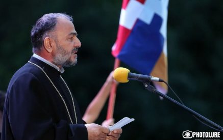 “The priest fathers were able to bring out only the small sacred things, the utensils of the Holy Table.” The Primate of the Artsakh Diocese
