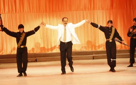 In his presence, the Armenian dance art gained solidity