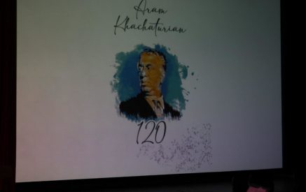 A concert dedicated to the 120th anniversary of Aram Khachatryan was held under the auspices of Arayik Harutyunyan and Revaz Javelidze
