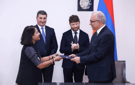 Armenia signed the Framework Agreement on the Establishment of the International Solar Alliance at the MFA