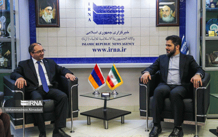 Armenian Ambassador met with the Director General of IRNA