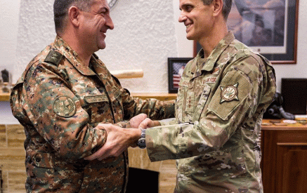 Edward Asryan visited the U․S․ European Command Center located in Stuttgart