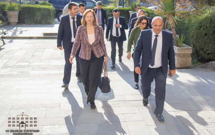 Ambassador Kvien traveled this week to Tavush where she met with Governor Hayk Ghalumyan, Ijevan Mayor Artur Chagharyan, and Dilijan Mayor Davit Sargsyan