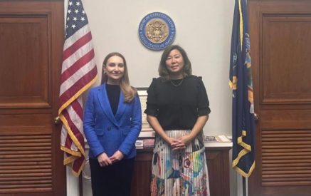 Lilit Makunts had a meeting with Congresswoman Grace Meng