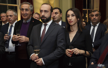Embassy of the Republic of Armenia in the United Kingdom organized an official reception in honor of the visit of the Minister of Foreign Affairs of Armenia