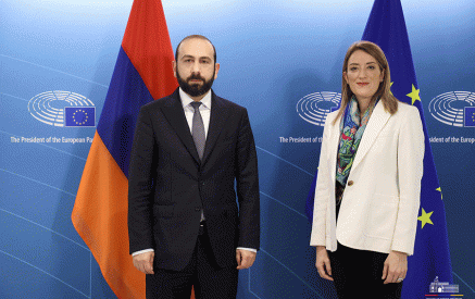 Ararat Mirzoyan and Roberta Metsola exchanged views on the main directions of the Armenia-EU comprehensive partnership agenda