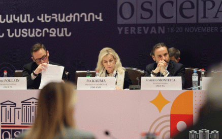 November 18-20 OSCE PA Autumn Meeting takes place in Yerevan