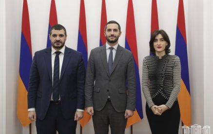 Ruben Rubinyan and Maka Botchorishvili discussed issues regarding cooperation on European platforms, the situation in the region