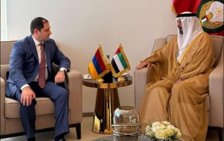 Suren Papikyan met with the UAE Minister of State for Defence Mohammed Ahmed Al Bowardi