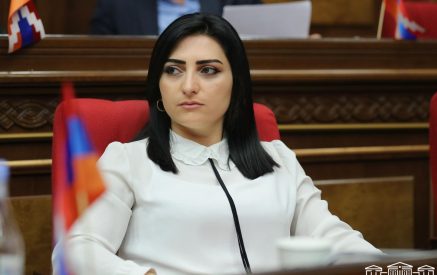 “I have received an alert from our forcibly displaced young compatriots about the discriminatory treatment of Artsakh students at universities”: Taguhi Tovmasyan