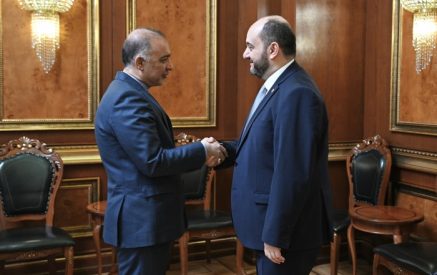 Arayik Harutyunyan and Mehdi Sobhani addressed a number of issues on the agenda of Armenian-Iranian relations