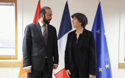 Ararat Mirzoyan briefed Catherine Colonna on the latest developments in the normalization process of Armenia-Azerbaijan relations