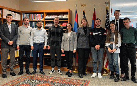 US ambassador to Armenia meets with Karabakh youth