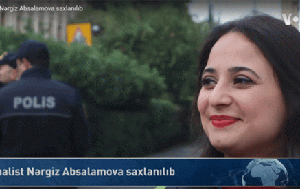Azerbaijani journalist Nargiz Absalamova detained for 3 months amid crackdown on Abzas Media