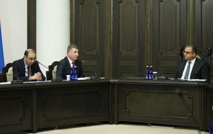 A regular meeting of the interdepartmental commission for the evaluation of subsidy applications chaired by Deputy Prime Minister Tigran Khachatryan took place