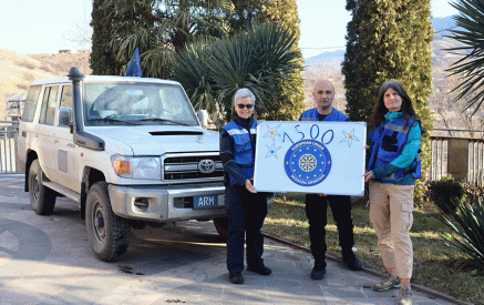 EUMA marks 1,500 patrols to border areas