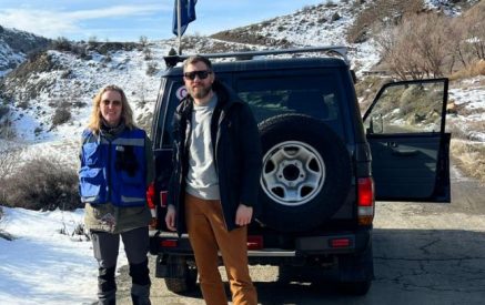 EU Official joins EU Mission in Armenia for patrol in Jermuk