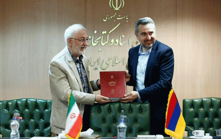In the National Library and Archives of Iran, there will be an Armenian corner and five Armenian manuscripts will be examined