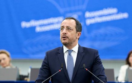 Cyprus president mentions Armenia, Armenians in his PACE speech devoted to human rights