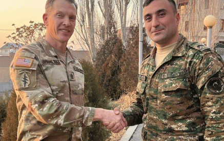 United States European Command’s CSM Robert Abernethy visited Armenia