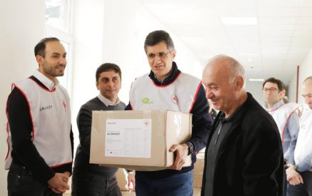 “United and caring”. Ucom participated in the collaborative charity initiative of  Galaxy Group of Companies and Armenian Red Cross Society