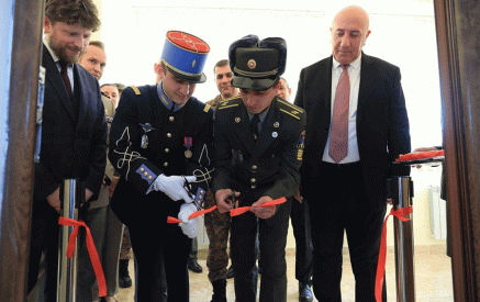 French classroom inaugurated at Armenia’s Military Academy named after Vazgen Sargsyan