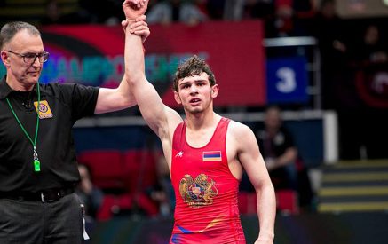 Wrestling: Armenia’s Arsen Harutyunyan crowned European Champion