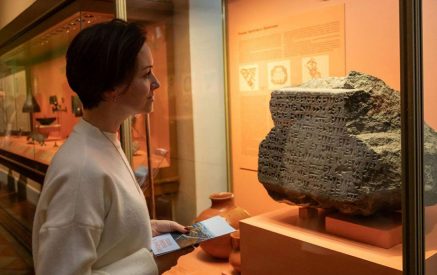 Exposition dedicated to Erebuni fortress and Urartu opened in Hermitage Museum in Russia