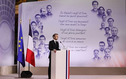 Manouchian’s final, permanent choice was freedom-Emmanuel Macron