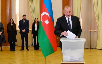 Lack of genuine political alternatives in a restricted environment characterized Azerbaijan’s presidential election, international observers say