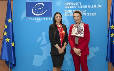 The Human Rights Defender Anahit Manasyan met with the Secretary General of the Council of Europe, Marija Pejčinović Burić