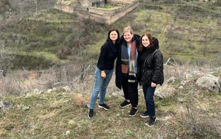 Jen McAndrew  visited beautiful Syunik Province