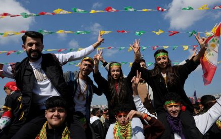 Istanbul police harass reporters at Kurdish Newroz celebration