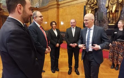 Members of RA NA Armenia-Germany Friendship Group Visit Hamburg City Hall