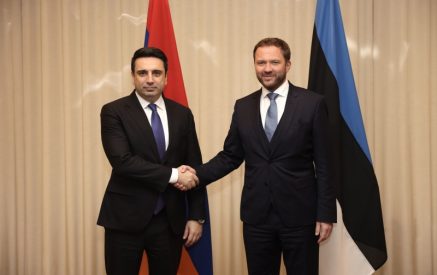 Minister of Foreign Affairsof Estonia to Alen Simonyan: We are ready to support Armenia in establishing peace and security in region