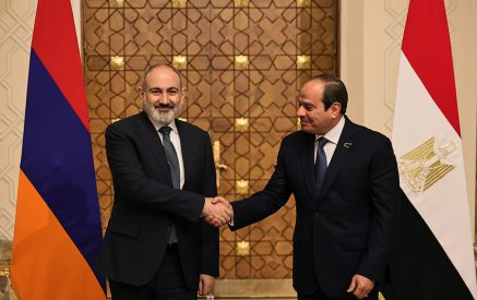 Nikol Pashinyan meets with Abdel Fattah el-Sisi. Documents were signed between Armenia and Egypt