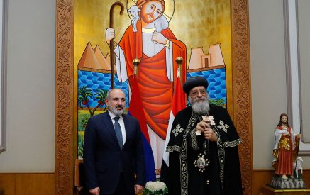 Tawadros II emphasized the close ties and cooperation between the Coptic Orthodox Church and the Armenian Apostolic Church